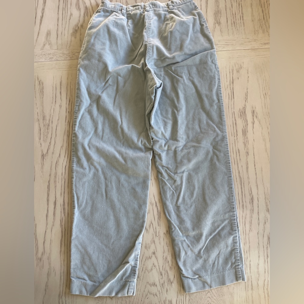 Vintage Liz Claiborne Sport High-Waisted Pleated Corduroy Pants Size 6 Petite